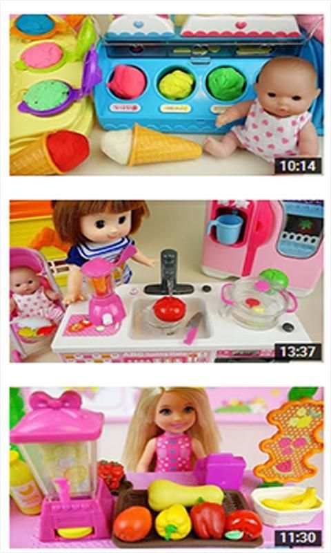 Toy Pudding And Baby Doll Videos скриншот 2