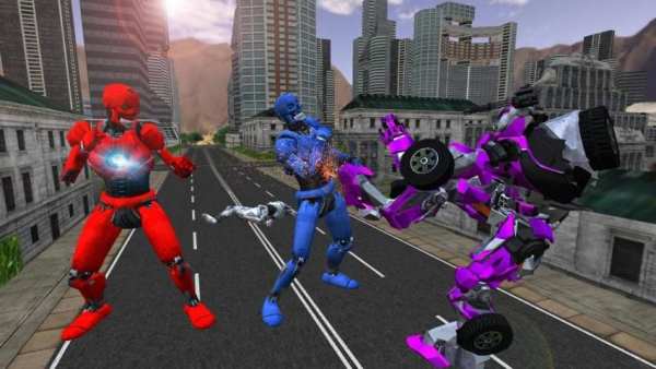 Robot Wars : Ultimate Car Transform War screenshot 2