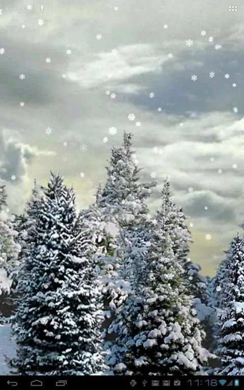 Snowfall Free Live Wallpaper screenshot 5