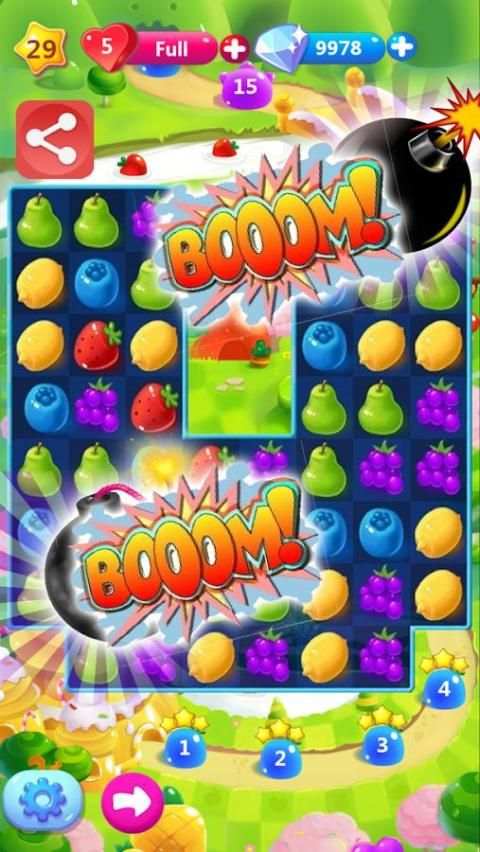 Fruit Bomb Crush 3 تصوير الشاشة