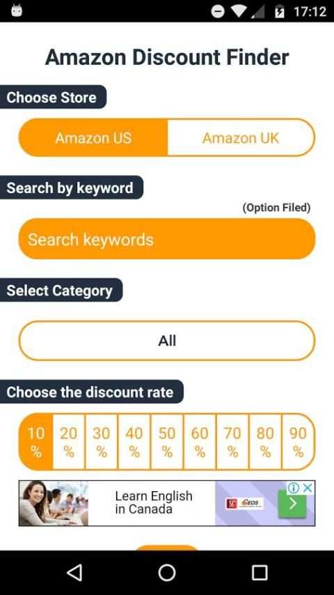 Shopping Discount Finder screenshot 2