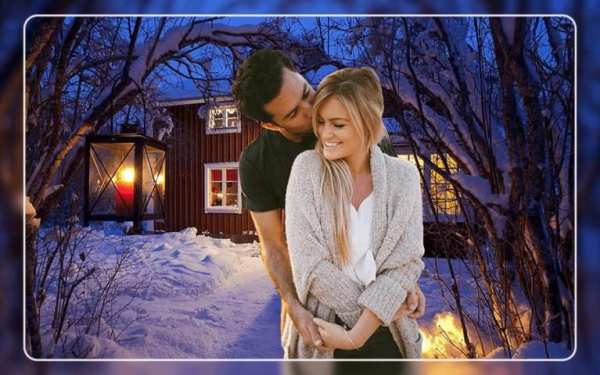 Snowfall Photo Frames скриншот 3