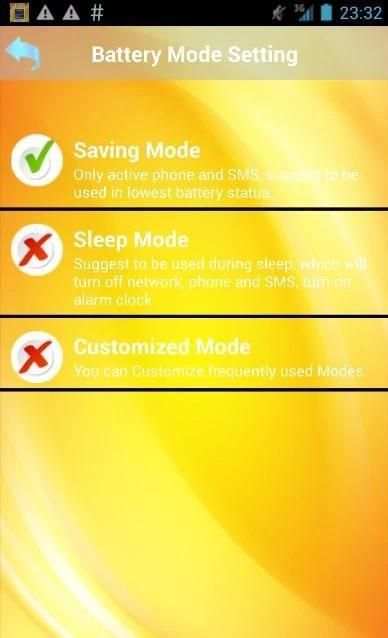 battery réglage saver super batterie consommation скриншот 1