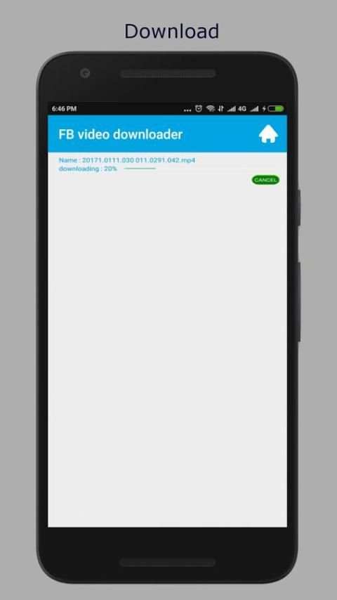 Video Downloader for Facebook स्क्रीनशॉट 2