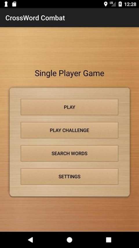CrossWord Combat screenshot 1