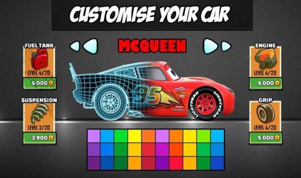 Lightning Fast Car Racing Game скриншот 2
