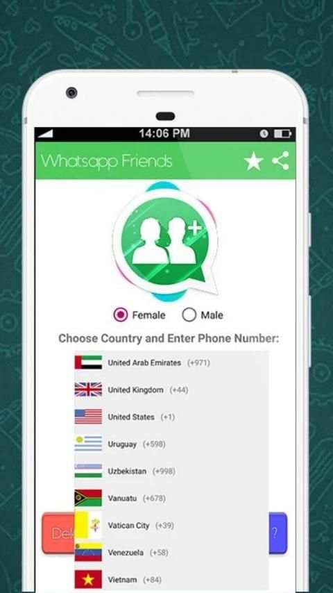 Friends For Whatsapp : Search tool screenshot 4