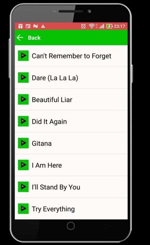 Shakira songs скриншот 1