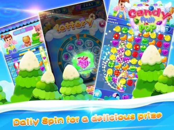 Candy Fruit Pop screenshot 5