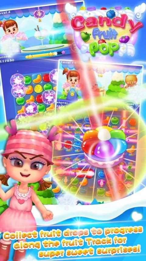 Candy Fruit Pop скриншот 7