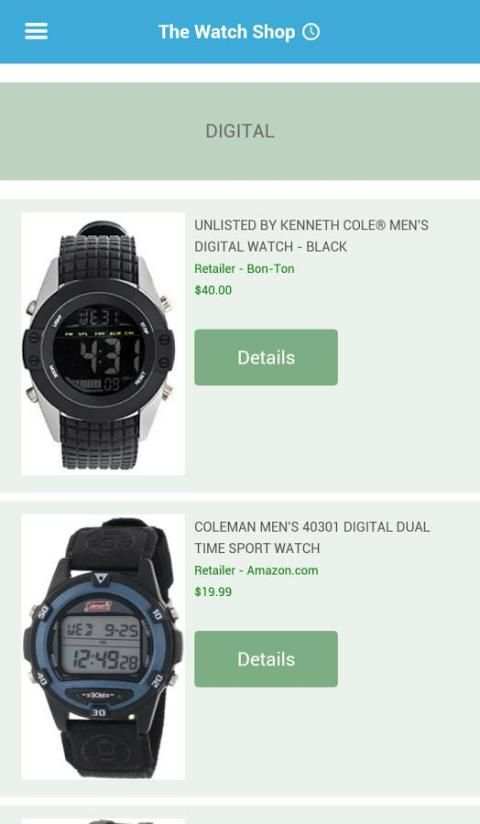 Watch Shop screenshot 3