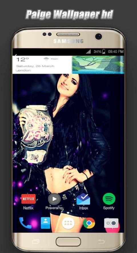 Paige Wallpaper wwe HD स्क्रीनशॉट 2