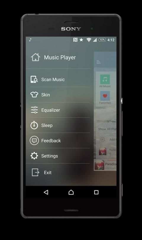 Music Player 1 تصوير الشاشة