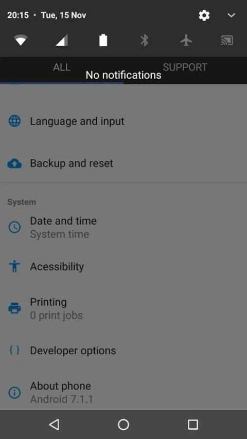 #ProjectUI - Android Nougat screenshot 3