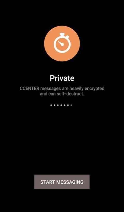 CCenter messenger screenshot 2