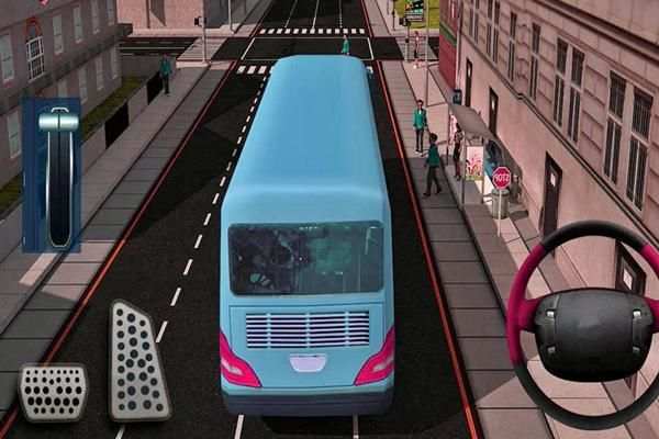 Bus Traffic City Rush Racer 3D screenshot 1