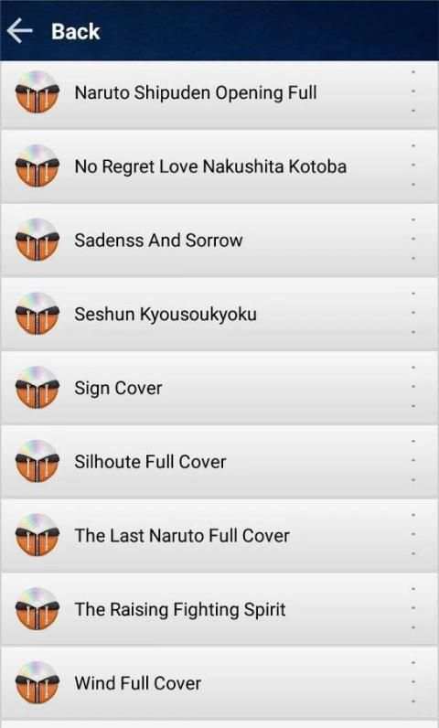 0st. Naruto + Lirik - V.1 screenshot 1