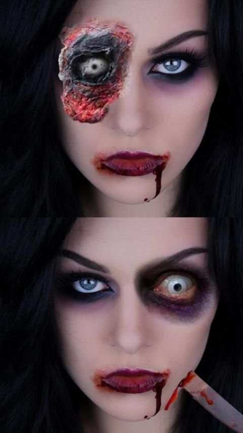 Halloween Makeup скриншот 1