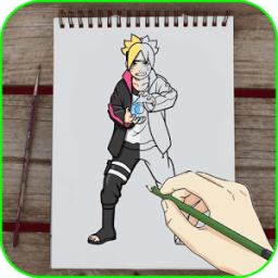 How To Draw borüto иконка