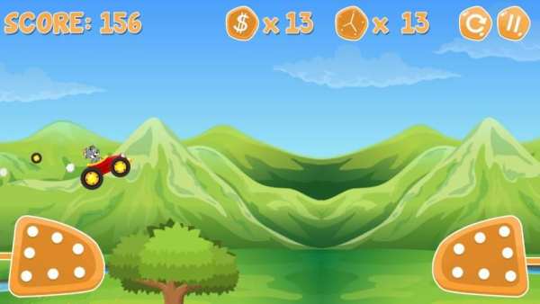 Hill Danger Climber: Jerry Racing скриншот 1