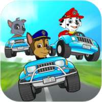 Paw Puppy Speed Racing Adventure