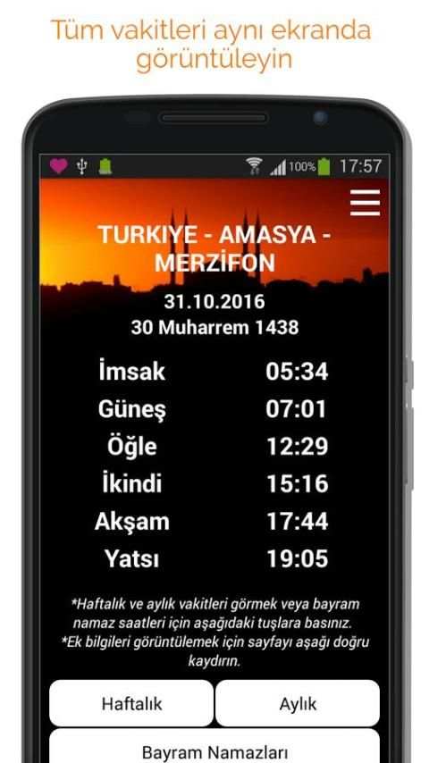 Namaz Vakitleri скриншот 5