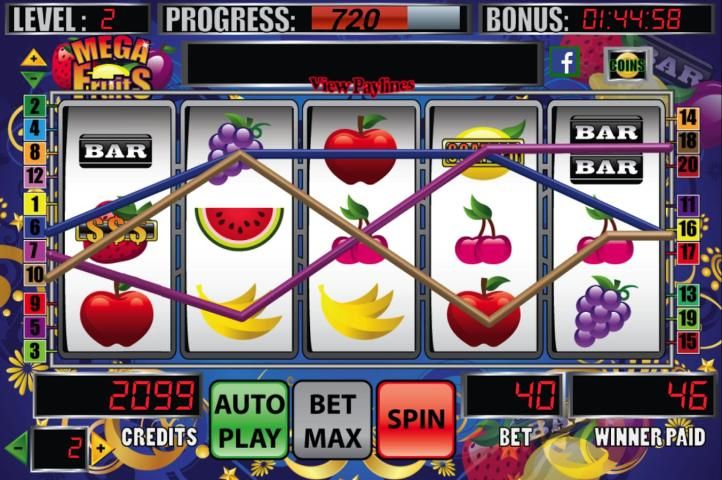 Mega Fruits Slot Machine screenshot 7