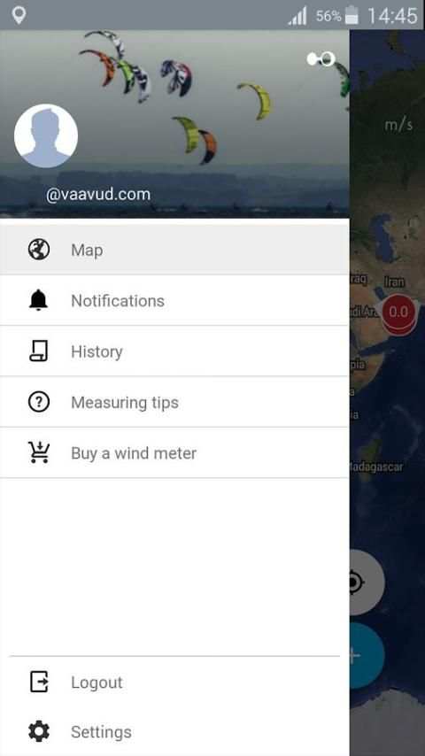 Vaavud Wind Meter screenshot 4