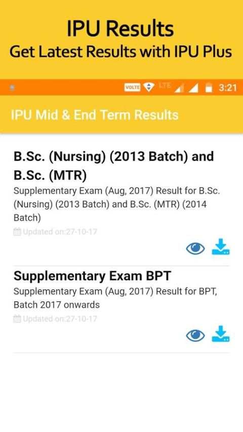 IPU Plus - For Indraprastha University скриншот 1