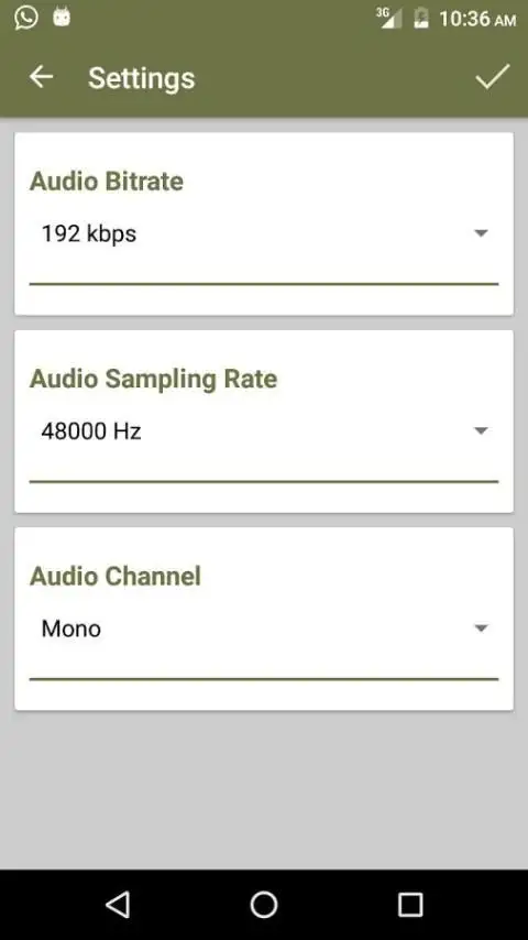 Audio Converter скриншот 1