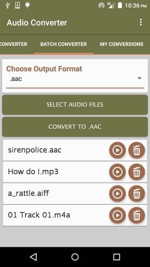 Audio Converter скриншот 4