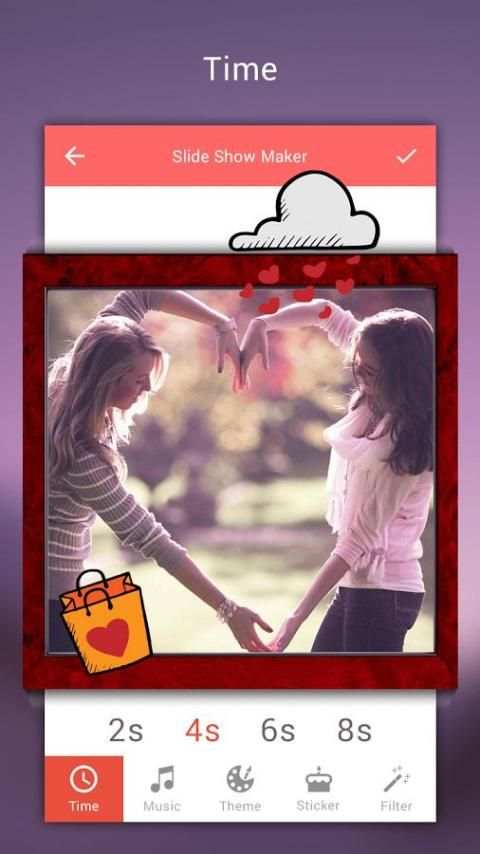 Love Movie Maker 4 تصوير الشاشة
