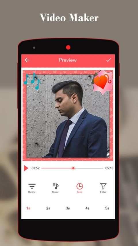 Video Maker With Song скриншот 2