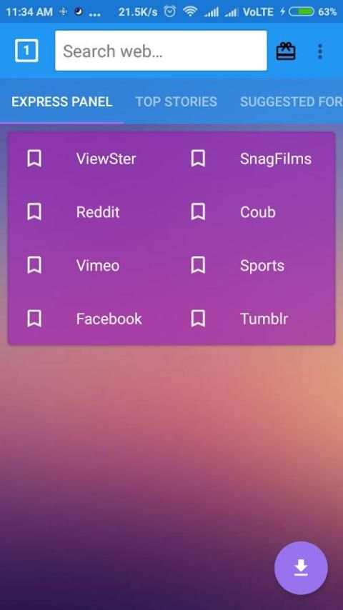 Videomate video downloader screenshot 3