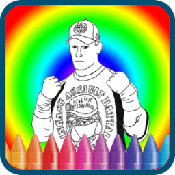 Coloring Books WWE Fans иконка