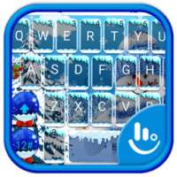 Happy Snow Man Keybaord Theme on 9Apps
