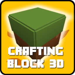 Crafting Block 3D : Building Simulator Games Free! أيقونة
