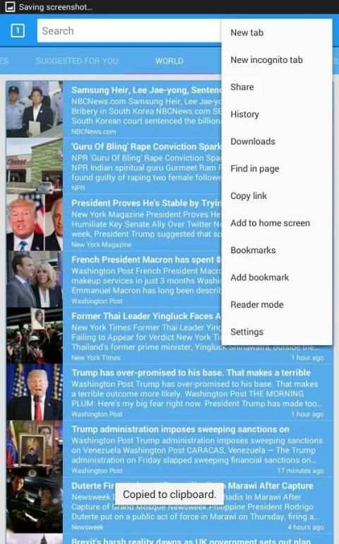 4G Browser screenshot 2