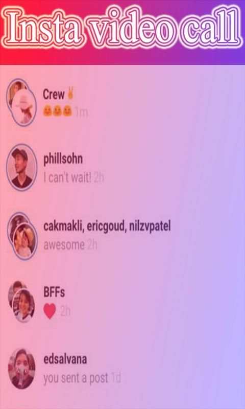 Insta video call скриншот 3