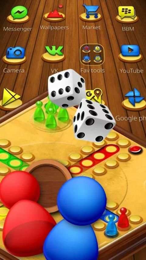 Tokens and Dice LUDO Game Theme screenshot 5