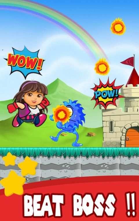 Temple In super dora World Jungle Run screenshot 2
