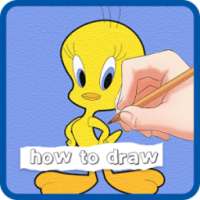 How To Draw - Cartoon Tweety Bird Looney on 9Apps
