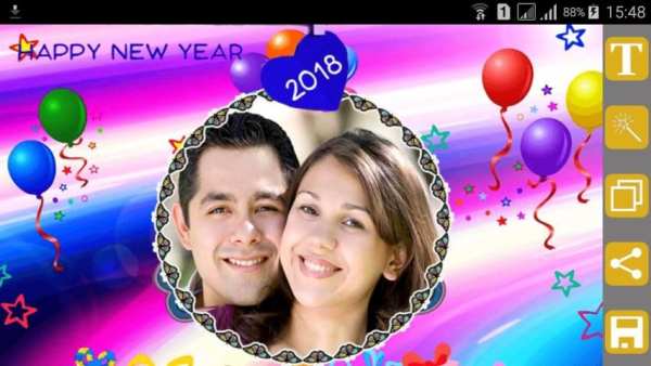 New Year Frames скриншот 8