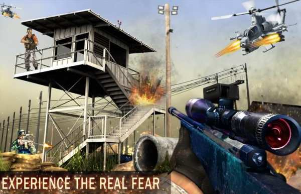Alpha Sniper Marksman Shooter screenshot 3