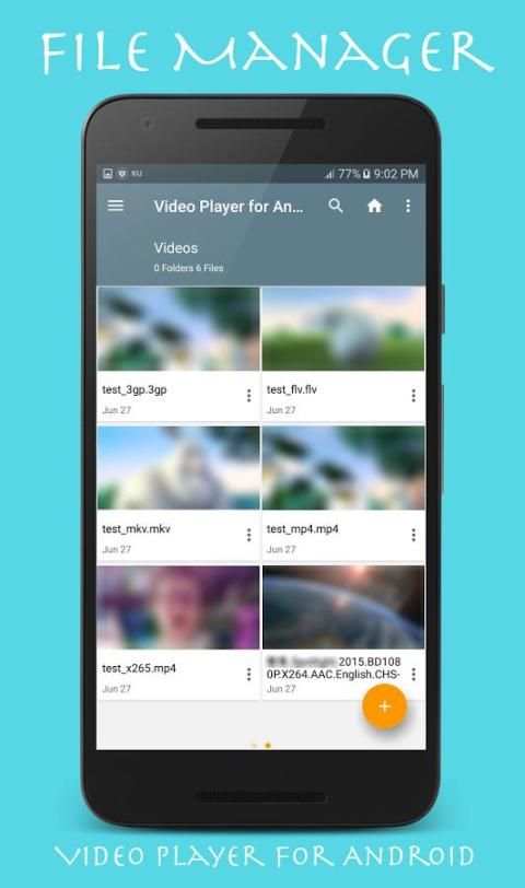 HD Video Player 3 تصوير الشاشة