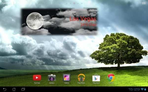 Simple Weather Widget 7 تصوير الشاشة