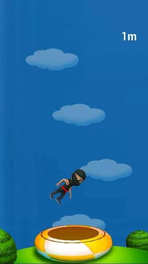 Trampoline Ninja screenshot 2
