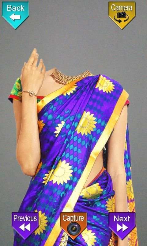 Indian Women Saree Photo Shoot скриншот 9