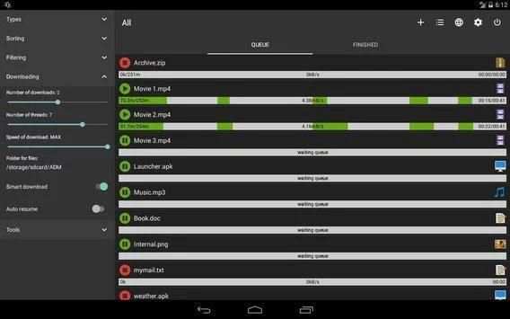 ID-MAN WEB DOWNLOADS MANAGERS 2018 screenshot 2