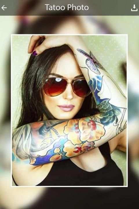 Tattoo On Body : Photo Editor 3 تصوير الشاشة
